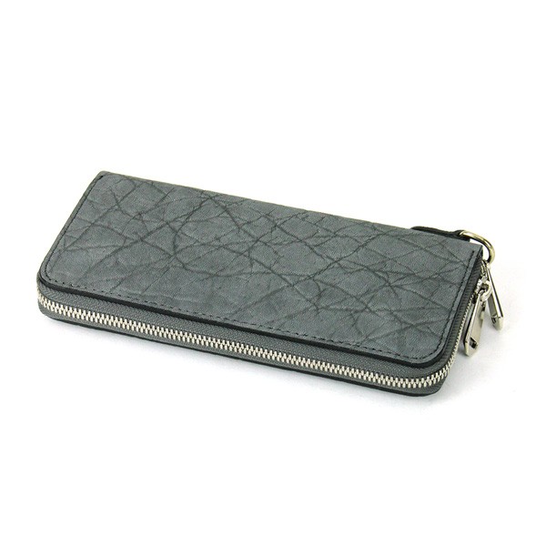 ZOO ズー OCELOT WALLET2 オセロットウォレット2 ラウンドファスナー長財布 象革 革小物 日本製 ZLW-069 メンズ レディース  送料無料 :ZLW-069:かばん専門shopウォーターモード - 通販 - Yahoo!ショッピング
