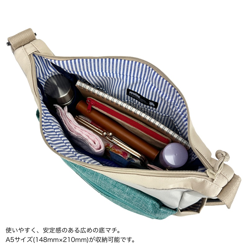 moz（モズ） ショルダーバッグ 6.4L A5 レディース 斜めがけ 斜めがけ
