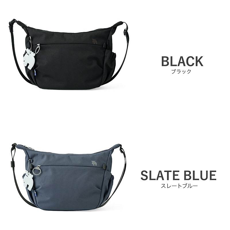 moz（モズ） ショルダーバッグ メンズ レディース A5 小さめ 舟形