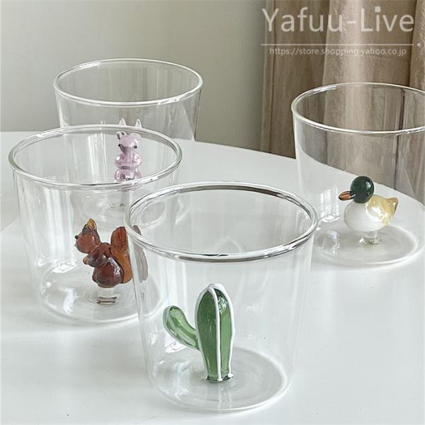 ガラスカップ グラス おしゃれ コーヒーカップ コップ 4種類 かわいい プレゼント ギフト 誕生日プレゼント コップ ガラス 安い カクテルグラス Coxlgnhb9g Wrapco Ca