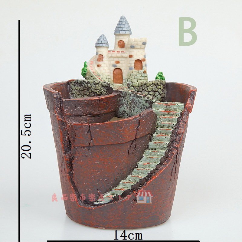 鉢 植木鉢 ポリ製 多肉植物 寄せ植え おすすめ プチオアシス?とある田舎町かざりもの DgtENjVZI1, 花、ガーデニング -  www.velver.hu