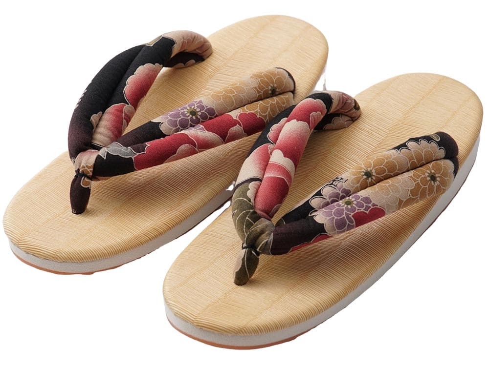 watomi 雪駄 黄千葉 レディース 日本製 草履 神社 寺 プレゼント