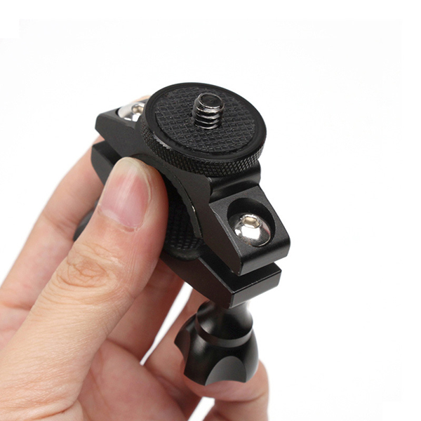 GoPro カメラ アクセサリー 回転 三脚 ネジ パイプ マウント O型