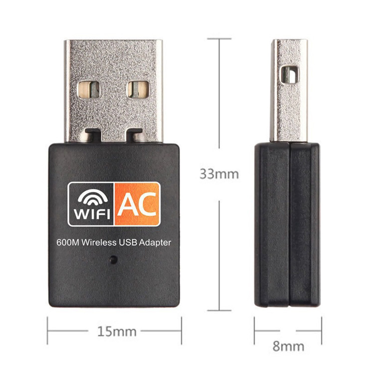 無線LAN USB WIFI アダプタ wifi mini2x ハイスピード 高速通信 速度 ラン 600Mbps デュアル バンド ワイヤレス ネットワーク ドングル 送料無料 関連画像2