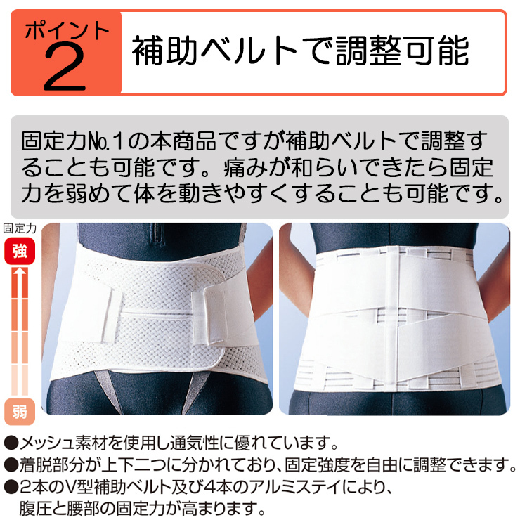 新品 腰痛サポートベルト メッシュ 黒 ASSiST（アシスト） 腰痛ベルト コルセット 腰痛サポートベルト