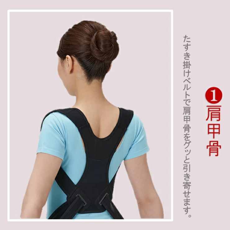 CERVIN（セルヴァン） 猫背矯正ベルト 姿勢矯正ベルト 日本製 国産