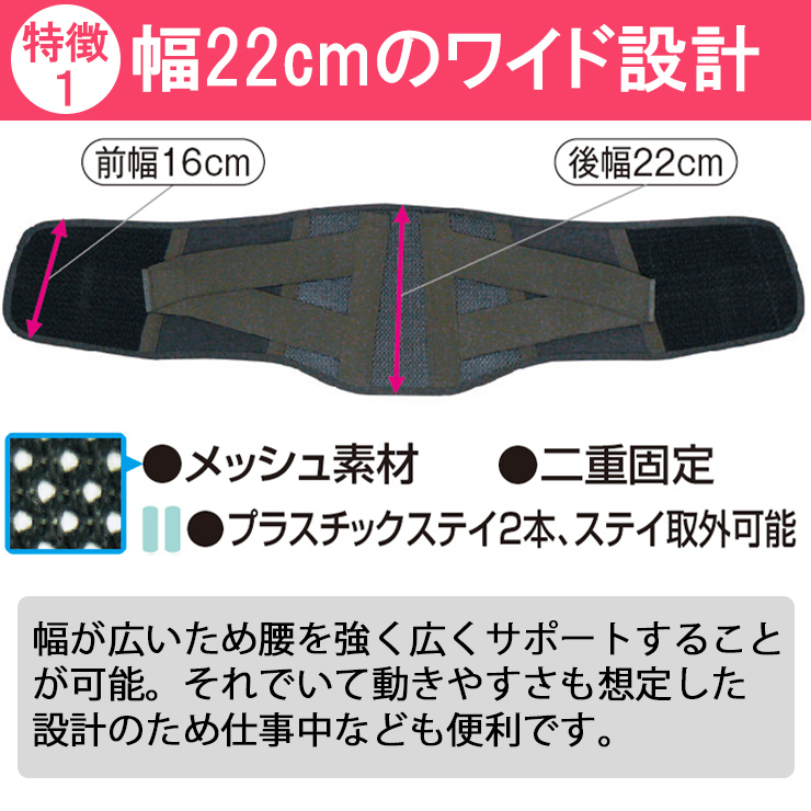 今日も当日発送 腰痛ベルト コルセット サポーター ガード メッシュ 骨盤ベルト 骨盤バンド 小 〜 大きいサイズ ギックリ腰 通気性 涼しい 医療用 ぎっくり腰 | ASSiST | 04