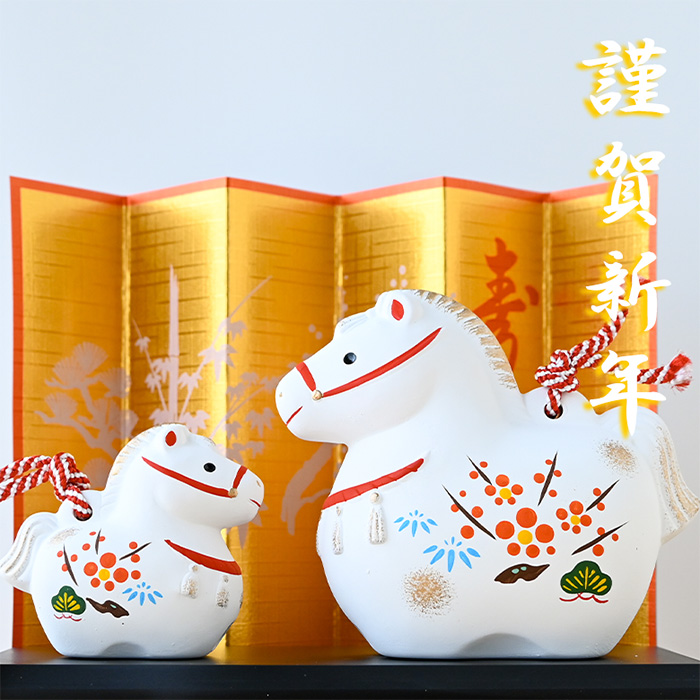 十二支の置物29個&招き猫&幸せ運ぶオランダの鈴&天使の置物セット 干支 置物 十二支セット/ 錦彩招福寿々十二支段飾り(土鈴・小) /毎年