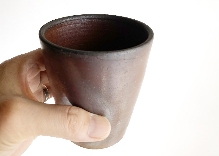 備前焼 焼酎カップ 戸田兼人作 父の日 プレゼント 70代 2024