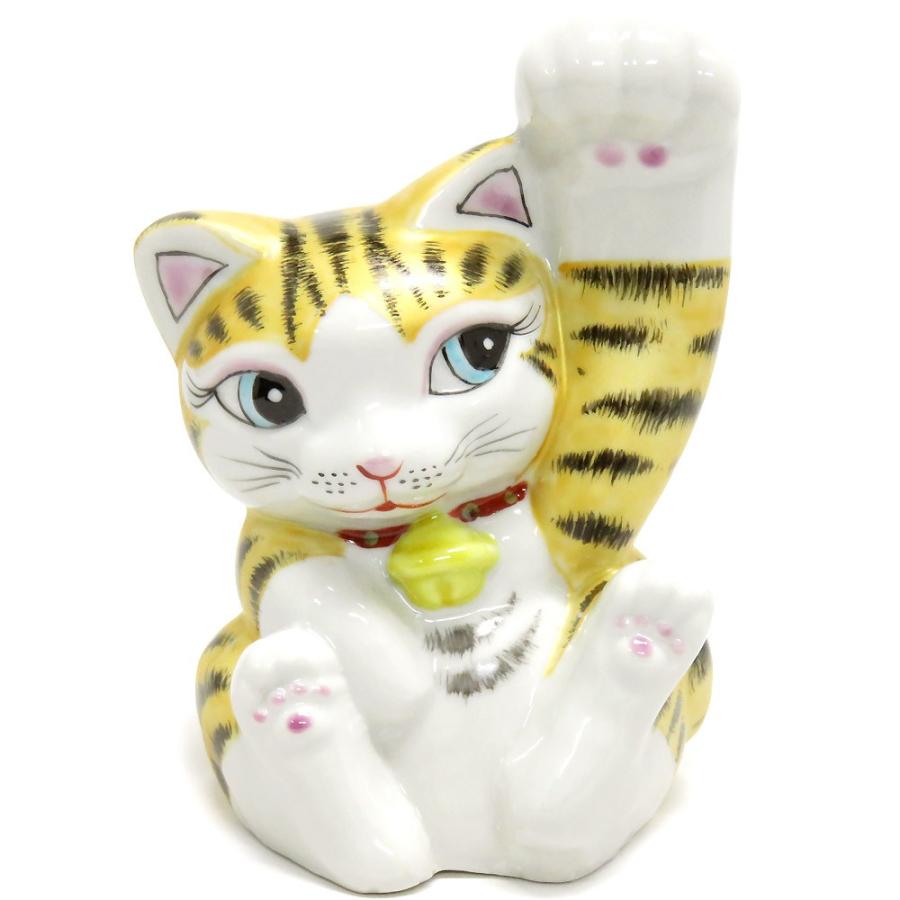 開運 招き猫 置物 でっかく福を招く 剛腕 ゴールド 招き猫 陶器 日本製｜waza｜03
