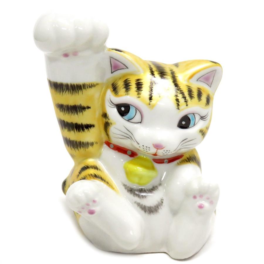 開運 招き猫 置物 でっかく福を招く 剛腕 ゴールド 招き猫 陶器 日本製｜waza｜02