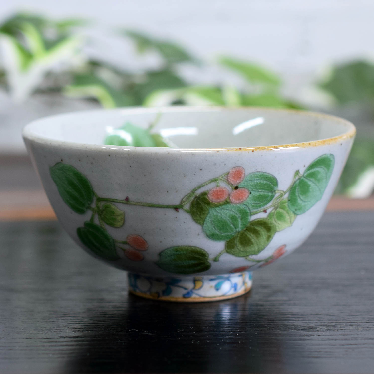 九谷造朝日製九谷焼お茶碗 茶器 茶碗 骨董１０組 九谷焼 和食器 茶道具時代物 九谷焼 お茶碗 和食器 おしゃれ ご飯茶碗 山帰来 高級 ブランド 食器