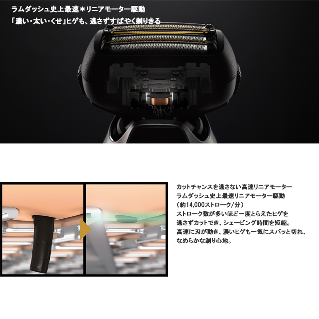 安心の正規品】【日本製】 パナソニック ラムダッシュPRO 6枚刃