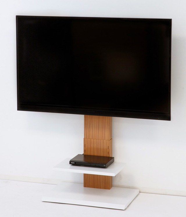 クロシオ 【メーカー直送品】【組立式】 壁掛け風テレビ台 ロータイプ
