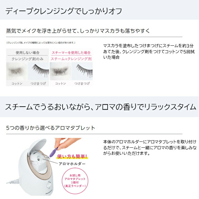 Panasonic パナソニック スチーマーナノケア フェイスケア EH