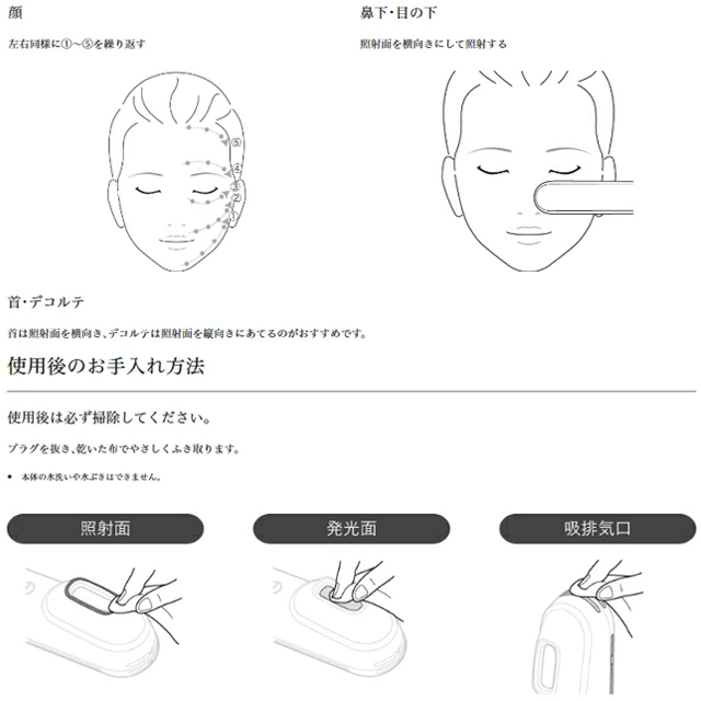 光エステ 光美顔器 フォト ブライトショット パナソニック EH