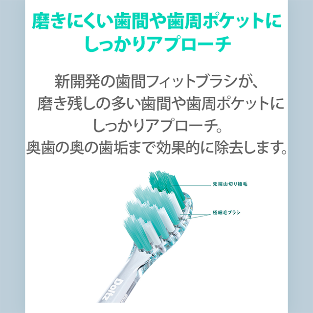 ドルツプレミアム W音波振動ハブラシ 電動歯ブラシ panasonic doltz