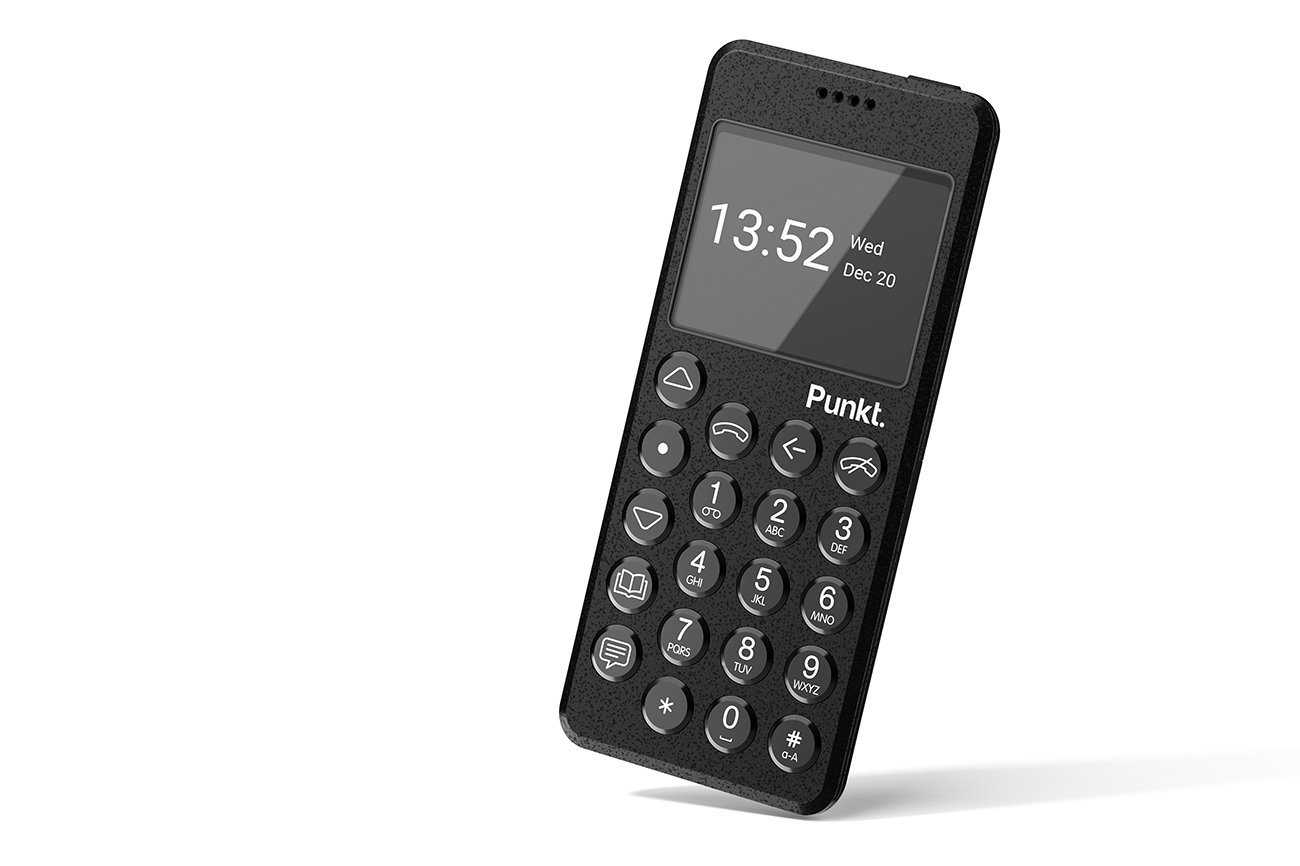 Punkt. プンクト MP02 New Generation ブラック 携帯電話 モバイルフォン SIMフリー 4G LTE  【安心のメーカー1年保証】
