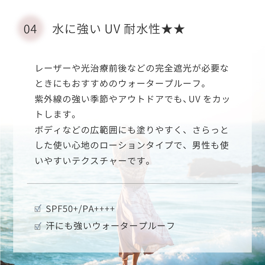 正規通販 プラスリストア UVローション SPF50+/PA++++ 日焼け止め