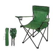 折りたたみアウトドアチェア オリーブグリーン　ワック Coleman コールマン チェア 耐荷重136kg クアッド 緑 屋外用