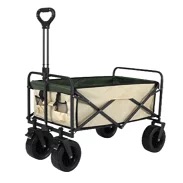 アウトドアワゴン テーブル キャリーワゴン 軽量 安い 耐荷重 150kg 折りたたみ カート 自立 小型 ブレーキ キャリー | ブランド登録なし | 03