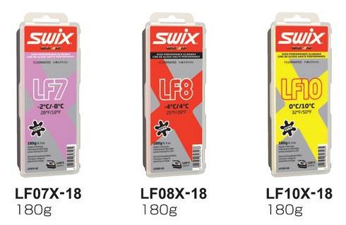 SWIX スウィックス LF7 LF8 LF10 180g スキー スノボー HOT WAX フッ素