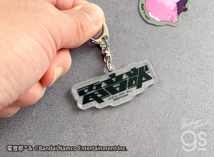 電音部 アクリルキーホルダー 電音部ロゴ 音楽 CD DJ ミュージック