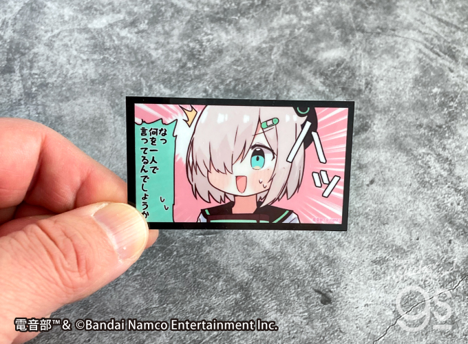 電音部 コマステッカー 日高 零奈 音楽 CD DJ ミュージック 部活 高校