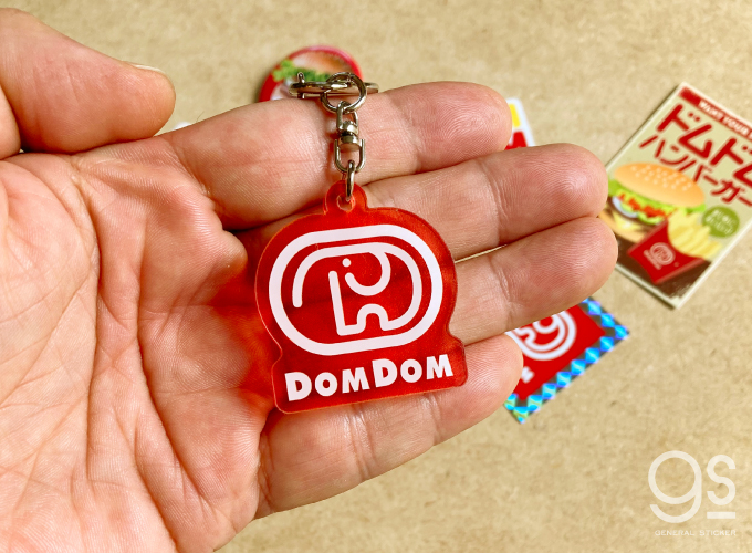 ドムドムハンバーガー アクリルキーホルダー TAMAGO BURGER