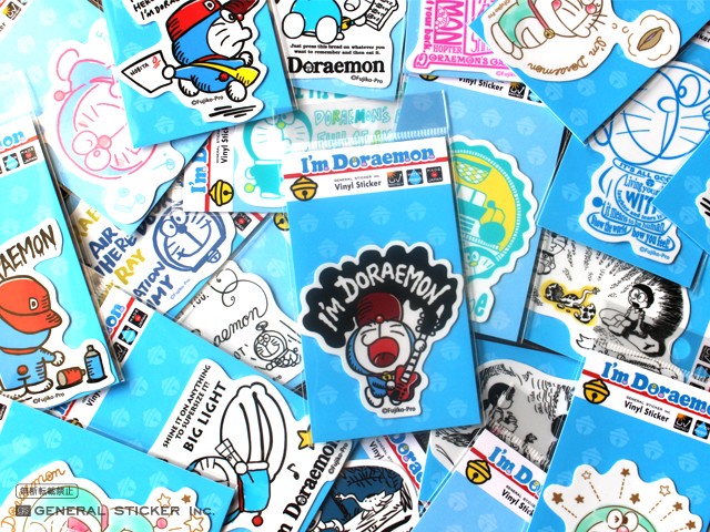 ドラえもん ステッカー I'm DORAEMON スケートボード LCS742