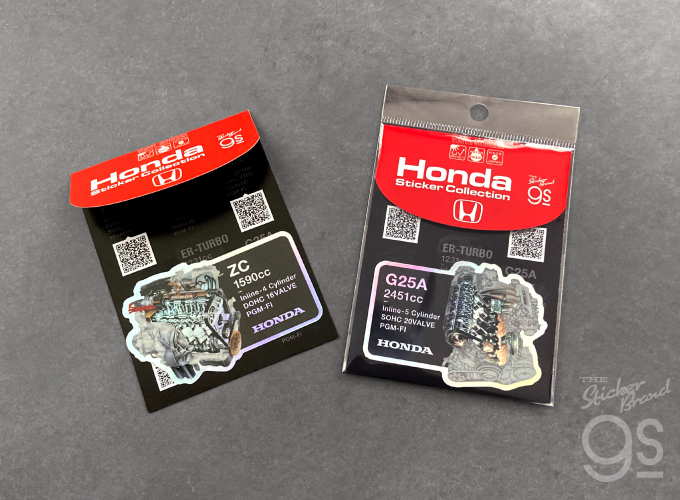 I賞&メモリアルカード&ホログラムステッカー セット Honda ホログラムエンジンステッカー ZC 1590cc 車 自動車
