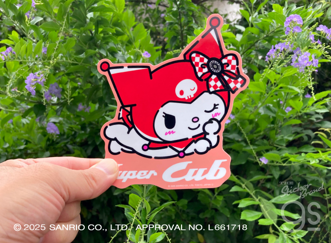 Honda×KUROMI ビッグステッカーセット CT125 サンリオ クロミ sanrio