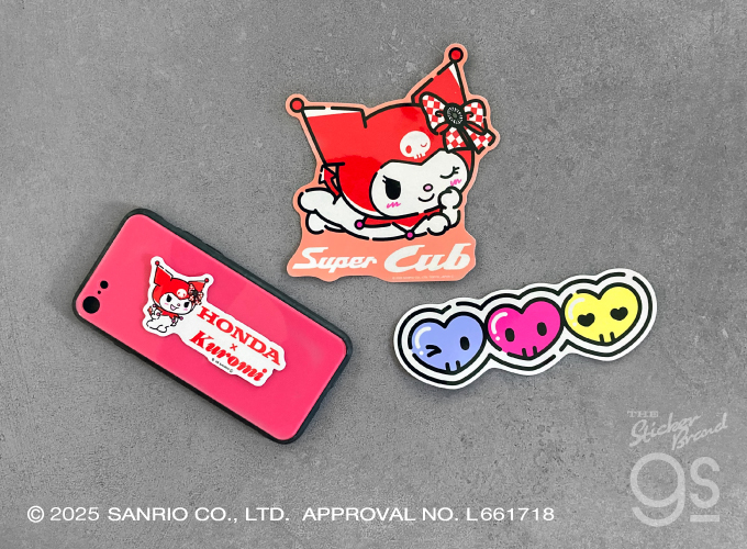 Honda×KUROMI ビッグステッカーセット CT125 サンリオ クロミ sanrio