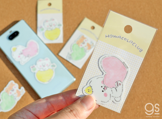 ほわころくらぶ しばころちゃん ハート キャラクターステッカー 漫画