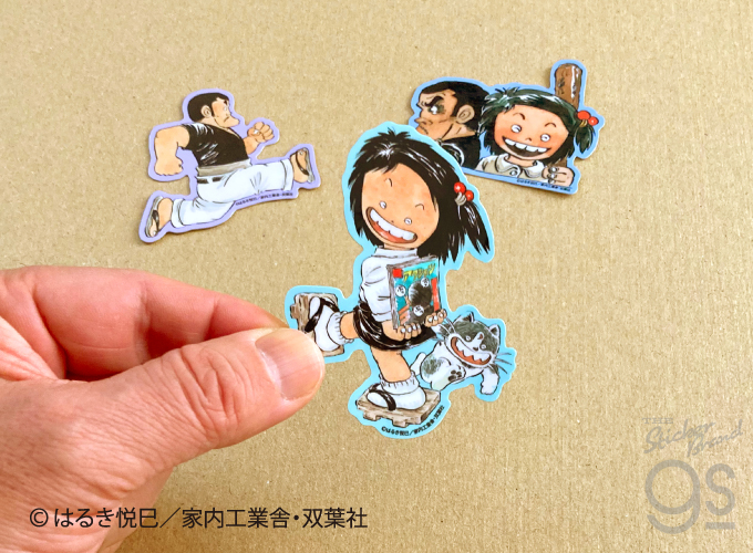 じゃりン子チエ ダイカットステッカー チエちゃん 漫画 昭和レトロ