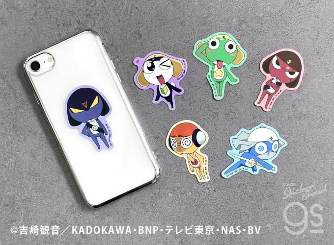 ケロロ軍曹 ダイカットミニステッカー ガルル中尉 アニメ 漫画 宇宙人