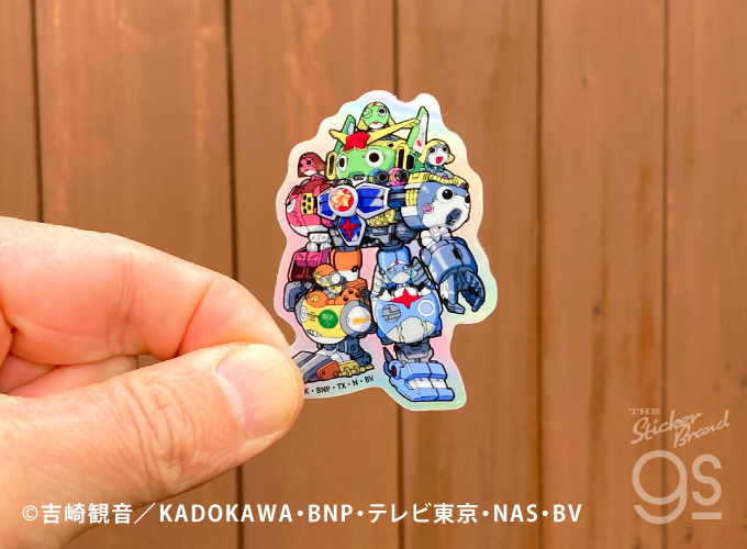 全6種セット ケロロ軍曹 ホログラムステッカー まとめ買い アニメ 漫画