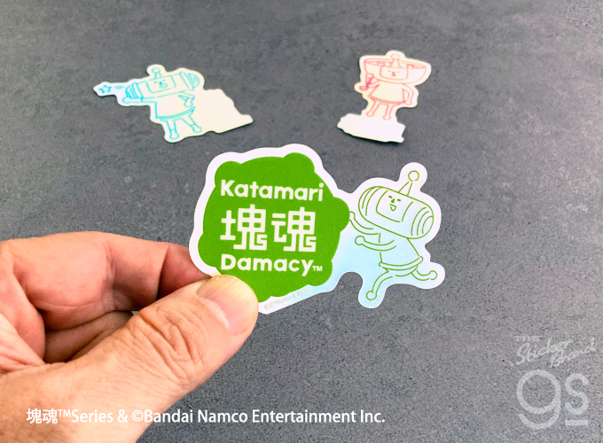 4種セット 塊魂 ホログラムステッカー ゲーム ワンス・アポン・ア・塊