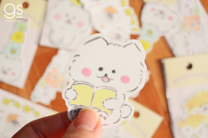 ほわころくらぶ 5周年 しばころちゃん キャラクターステッカー 記念