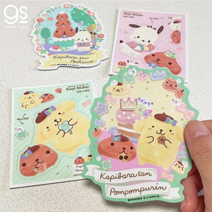 新コラボデザイン♬サンリオキャラクター「ポムポムプリン
