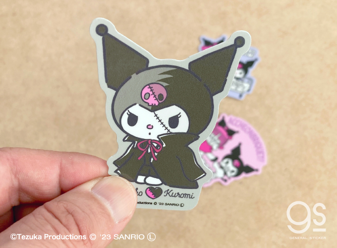 メロクロ×ピノコ ダイカットステッカー ピノコ×クロミ キャラクター