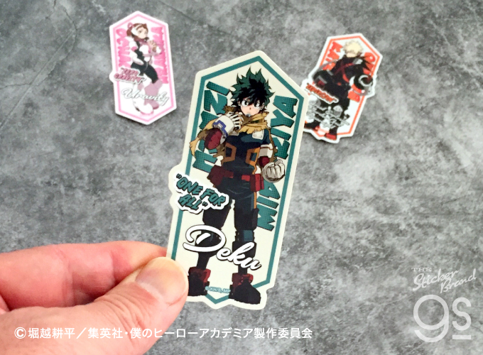 僕のヒーローアカデミア ヒロアカ アテンションステッカー 第2弾