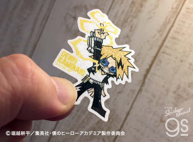 僕のヒーローアカデミア グリッターSDダイカットステッカー