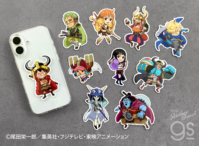 ワンピース ダイカットステッカー デフォルメ サンジ (エルバフ編