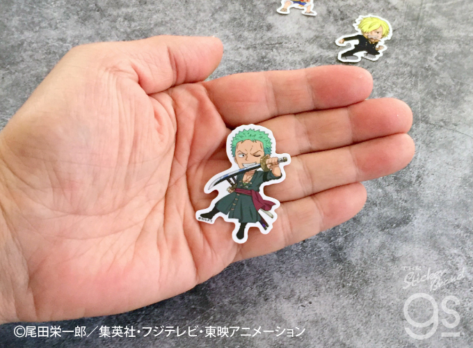ワンピース ゾロ SD(mini) キャラクター ミニステッカー ONE
