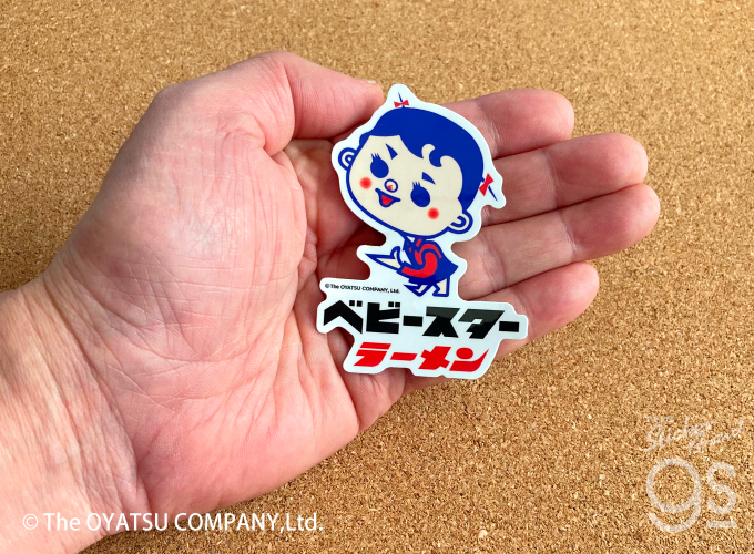おやつカンパニー ダイカットステッカー ベビースターラーメン ホシオ