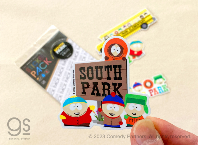 4枚セット SOUTH PARK ステッカーパック サウスパーク アメリカ トレイ