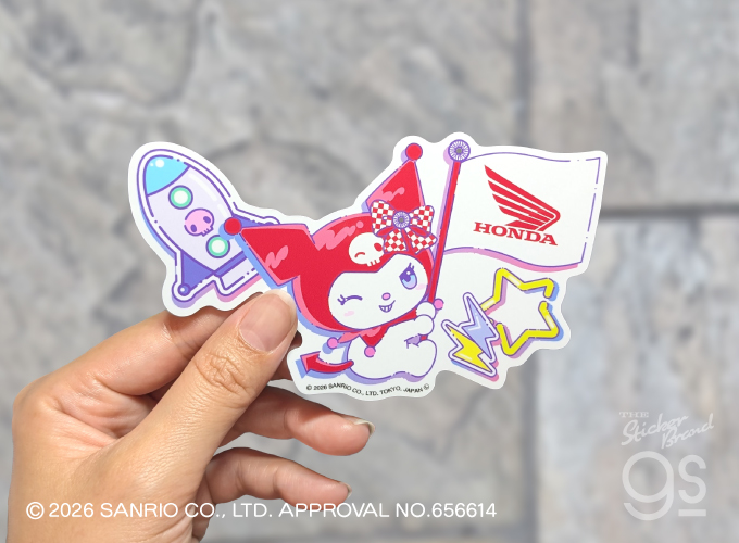 7枚セット Monkey×KUROMI ステッカー サンリオ クロミ sanrio コラボ