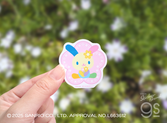 ウサハナ ダイカットミニステッカー ウィンク サンリオ sanrio 可愛い
