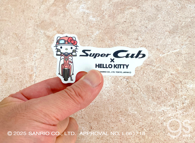 Honda Hello Kitty バイクカード 12枚セット Character Sticker